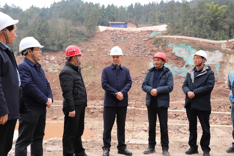 馬永督導江家口水庫工程建設推進情況